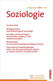Soziologie 2.2010 - Cover
