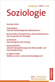 Soziologie 2/2018 - Cover