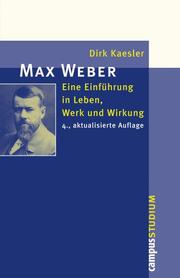 Max Weber - Cover