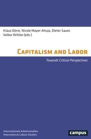 Capitalism and Labor - Cover