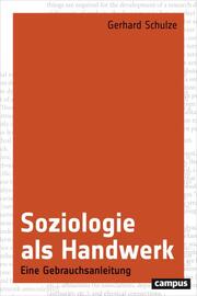 Soziologie als Handwerk. - Cover