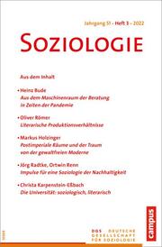 Soziologie 03/2022 - Cover