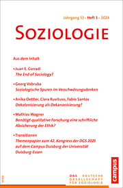 Soziologie 03/2024 - Cover