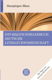 Informationshandbuch Deutsche Literaturwissenschaft - Cover