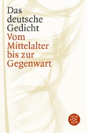 Das deutsche Gedicht - Cover