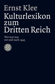 Das Kulturlexikon zum Dritten Reich - Cover