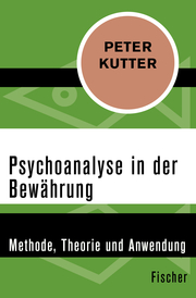 Psychoanalyse in der Bewährung - Cover