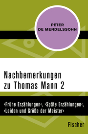 Nachbemerkungen zu Thomas Mann (2) - Cover