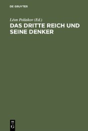 Das Dritte Reich und seine Denker - Cover