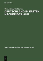 Deutschland im ersten Nachkriegsjahr - Cover
