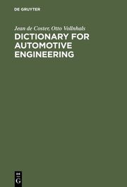 Dictionary for Automotive Engineering