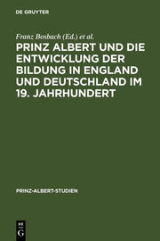 Prinz Albert und die Entwicklung der Bildung in England und Deutschland im 19. Jahrhundert - Cover