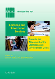 Libraries and Information Services towards attainment of the UN Millennium Development Goals