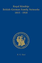 Royal Kinship: British-German Family Networks 1815-1918 - Cover