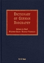 Dictionary of German biography. Complete - Cover