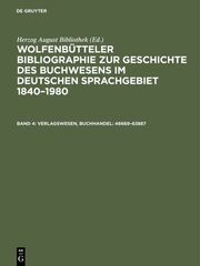 Verlagswesen, Buchhandel: 46669-63887 - Cover