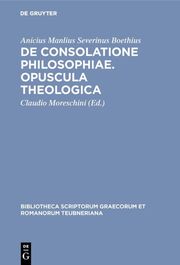 De consolatione philosophiae.Opuscula theologica - Cover