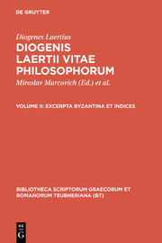 Excerpta Byzantina et Indices - Cover