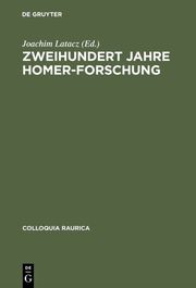 Zweihundert Jahre Homer-Forschung - Cover