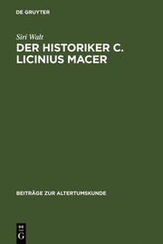 Der Historiker C.Licinius Macer