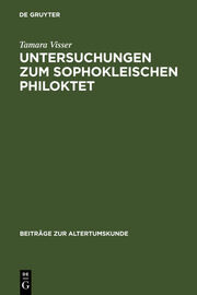 Untersuchungen zum Sophokleischen Philoktet - Cover