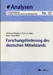 Forschungsförderung des deutschen Mittelstands - Cover