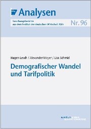 Demografischer Wandel und Tarifpolitik - Cover