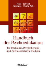 Handbuch der Psychoedukation fuer Psychiatrie, Psychotherapie und Psychosomatische Medizin - Cover