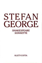 Sämtliche Werke in 18 Bänden, Band 12. Shakespeare Sonnette. Umdichtung (Sämtliche Werke in achtzehn Bänden, Bd. ?) - Cover