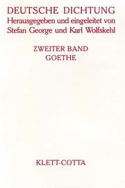 Deutsche Dichtung Band 2 (Deutsche Dichtung, Bd. 2)
