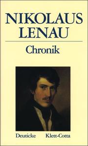 Lenau-Chronik - Cover
