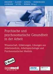 Psychische und psychosomatische Gesundheit in der Arbeit - Cover