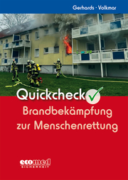 Quickcheck Brandbekämpfung zur Menschenrettung - Cover