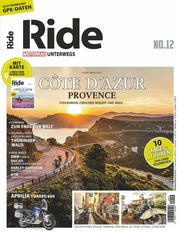 RIDE - Motorrad unterwegs, No. 12 - Cover