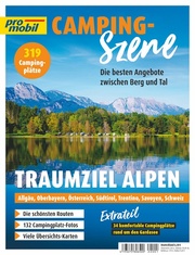 pro mobil Camping Szene - Traumziel Alpen - Cover