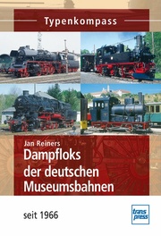 Dampfloks der deutschen Museumsbahnen - Cover