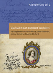 Das Stammbuch Engelbert Kaempfers - Kritische Edition und Kommentar - Cover