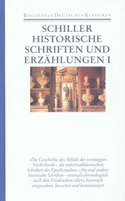 Historische Schriften und Erzählungen I - Cover