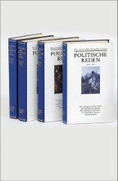 Politische Reden in vier Bänden (komplett)