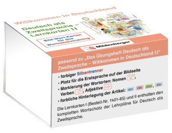 Willkommen in Deutschland - Deutsch als Zweitsprache - Lernkarten II