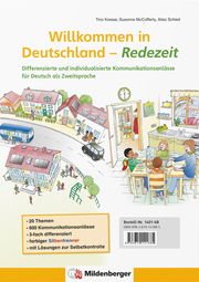 Willkommen in Deutschland - Redezeit - Cover