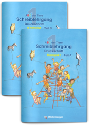 ABC der Tiere 1 - Schreiblehrgang zur Silbenfibel® Kompakt - Förderausgabe - Cover