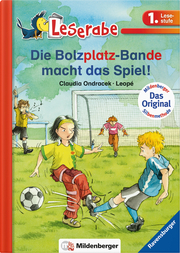 Leserabe - Die Bolzplatz-Bande macht das Spiel! - Cover