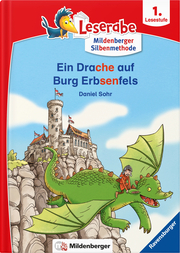 Leserabe - Ein Drache auf Burg Erbsenfels - Cover
