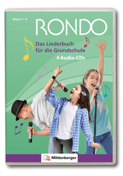RONDO - Das Liederbuch für die Grundschule - 4 Audio CDs - Cover