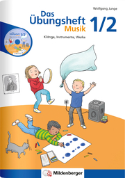 Das Übungsheft Musik 1/2 - Cover