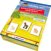 ... richtig so! 1 - Substantive, Spiele für den Deutsch-Förderunterricht und für Deutsch als Fremdsprache