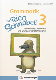 Grammatik mit Rico Schnabel, Klasse 3 - Cover
