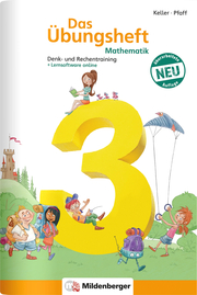 Das Übungsheft Mathematik 3 - mit CD-ROM Mathetiger Basic 3 - Cover