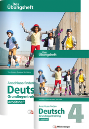 Anschluss finden, Deutsch 4 - Das Übungsheft - Grundlagentraining: Leseheft und Arbeitsheft - Cover